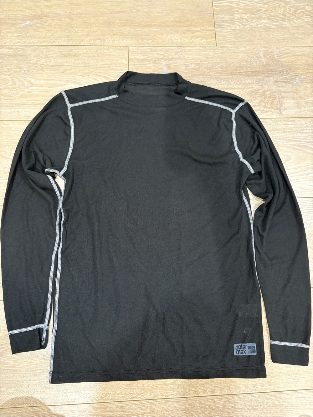 Polarmax Men's Mock Neck Base Layer Size Small